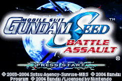 Mobile Suit Gundam Seed - Battle Assault